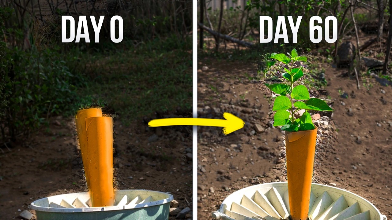 This Pod Instantly Grew Desert Trees 