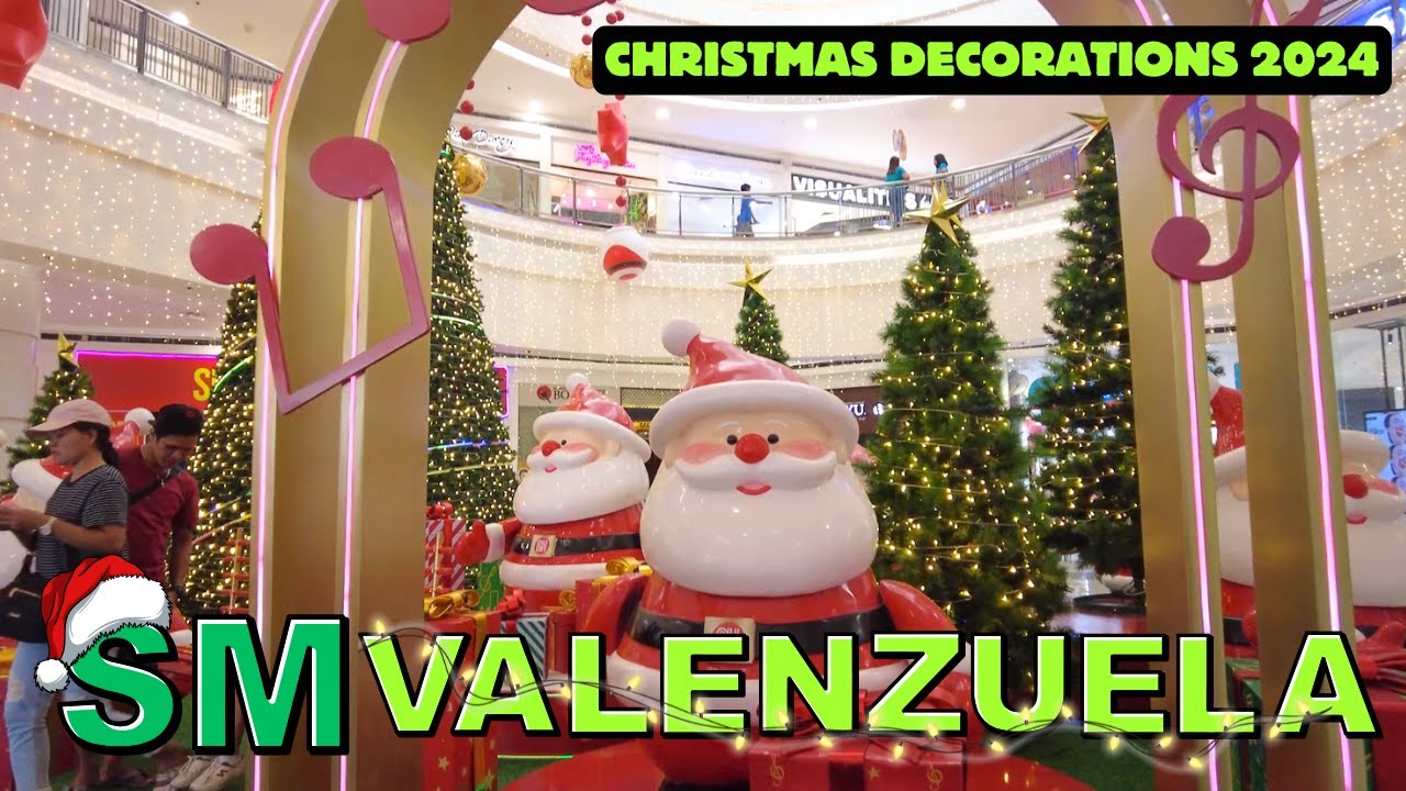 [4K] SM CITY VALENZUELA 2024 - CHRISTMAS DECORATIONS UPDATE
