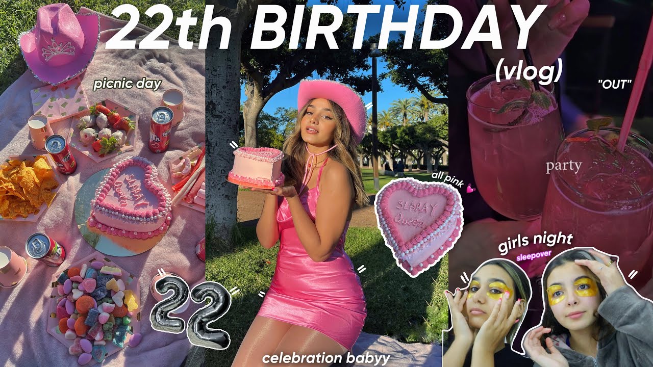 MY 22th BIRTHDAY VLOG🎂💓|دوزت عيد ميلاد مختالف هاد العام🥹🧁(NEW FRIENDS 👩🏼&zwj;❤️&zwj;💋&zwj;👩🏼,picnic 🧺)