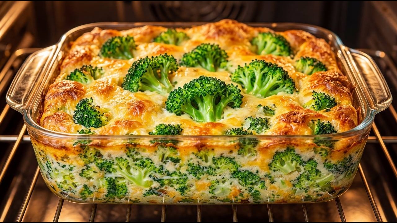 Just pour egg over broccoli! I cook it every morning now! A very tasty and filling breakfast.