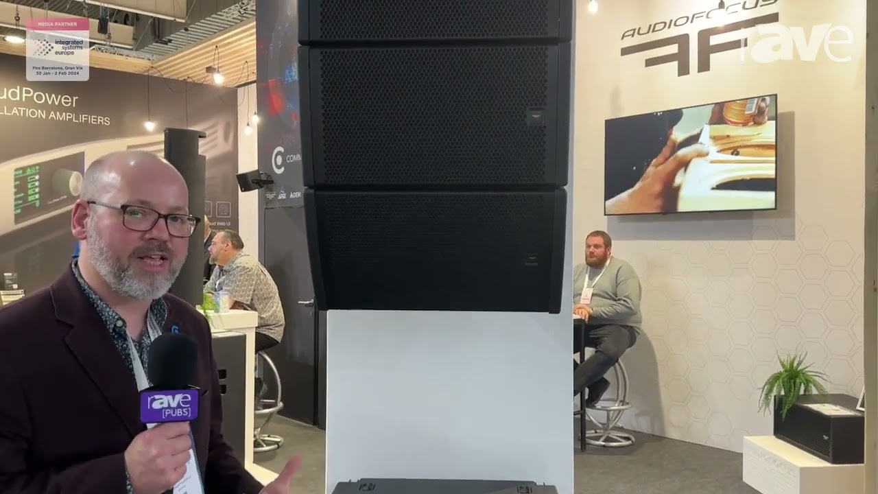 ISE 2024: AUDIOFOCUS Launches ARRoCC Constant Curvature Loudspeaker Series and 18