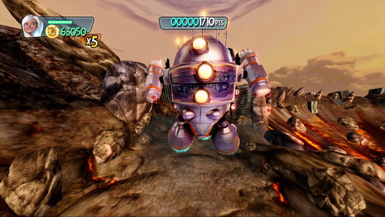 Monsters vs Aliens - Walkthrough 10 - Chapter 1, 9: Under Attack