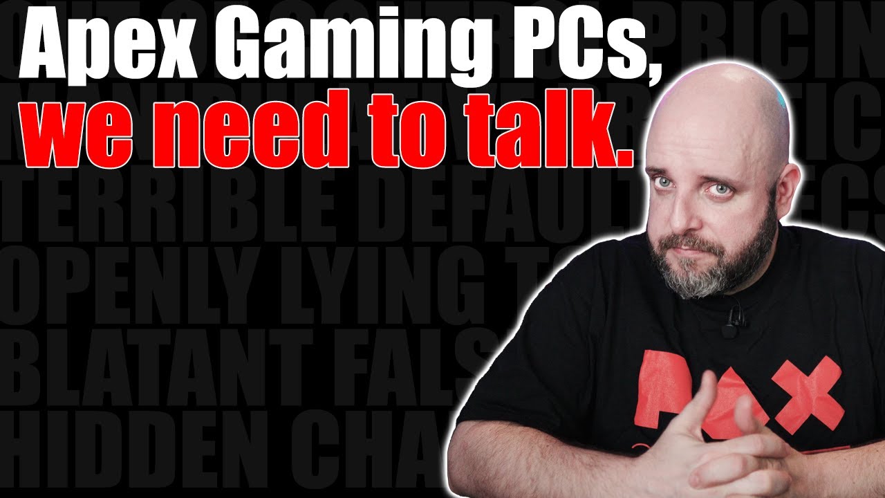 Do NOT Buy a Pre-built from Apex Gaming PCs: Poor Specs, Misleading Practices, Outright Lies