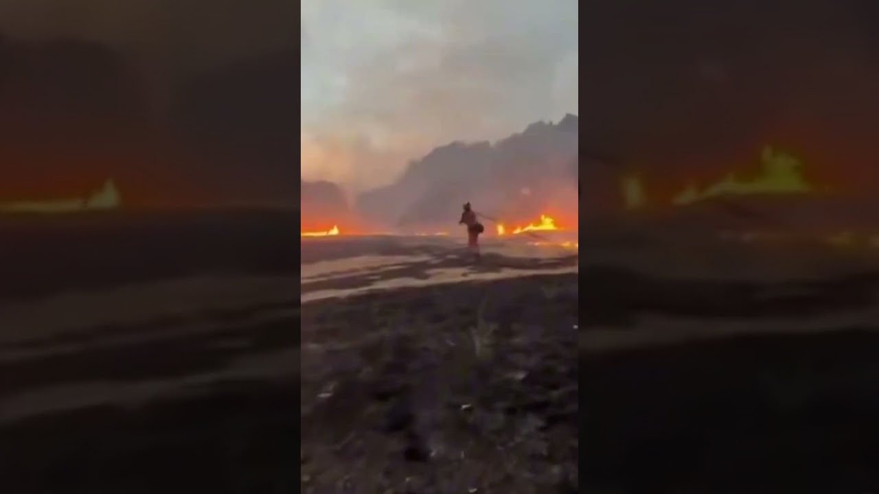 Spain Ravaged by Devastating Wildfires Amid Morocco Migration Crisis #shorts
