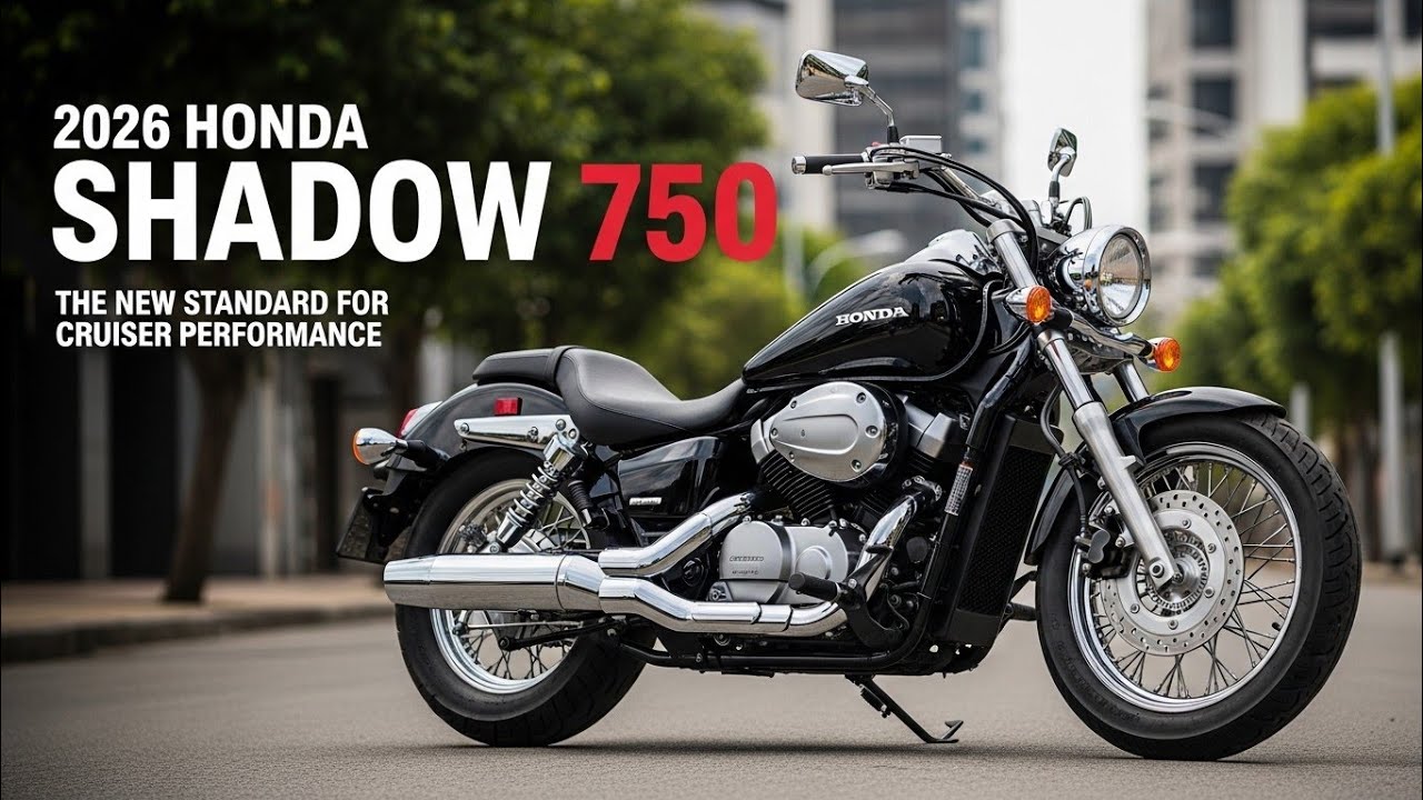 2026 Honda Shadow 750 FINALLY REVEALED – The Cruiser King Is Back!