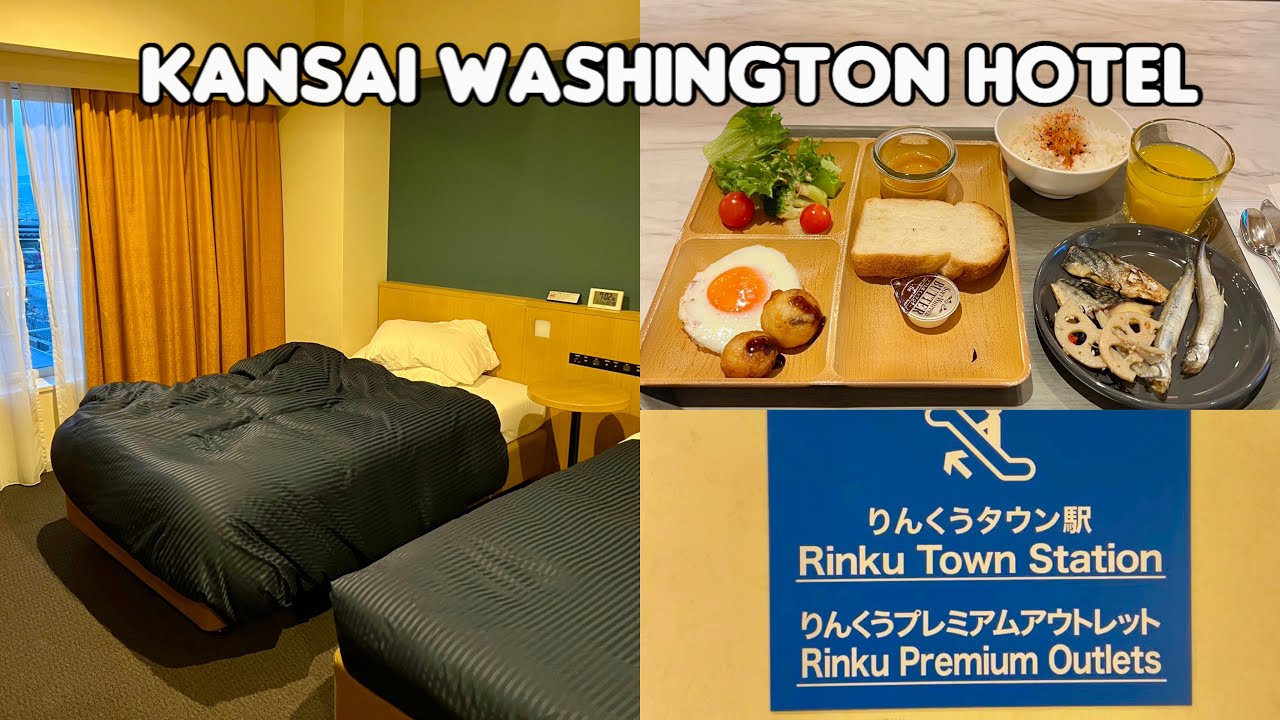 Menginap di KANSAI WASHINGTON HOTEL : DEKAT RINKU PREMIUM OUTLET dan RINKU STATION