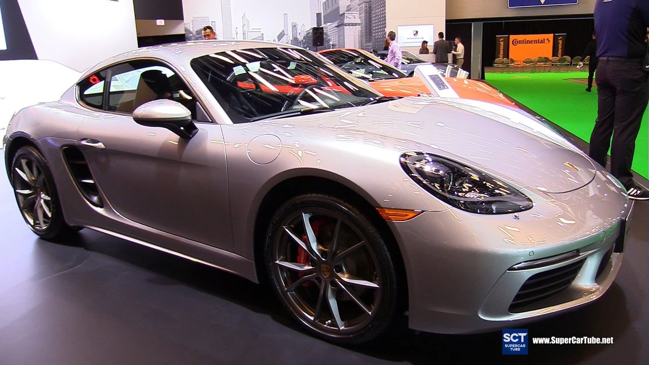 2017 Porsche 718 Cayman S - Exterior and Interior Walkaround - 2017 Montreal Auto Show