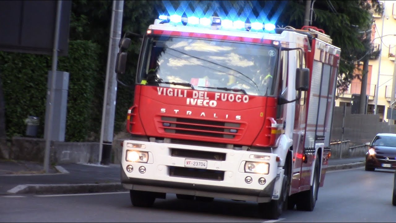 GRAVE INCIDENTE ARRIVO APS + CARRO FIAMMA VVF BUSTO + AUTOMEDICA LEGNANO + CRI BUSTO IN SIRENA