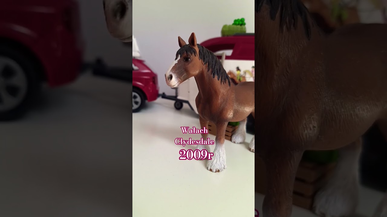 Moje najstarsze modele koni schleich 🕰🐎✨️#modelhorses #schleich #collection