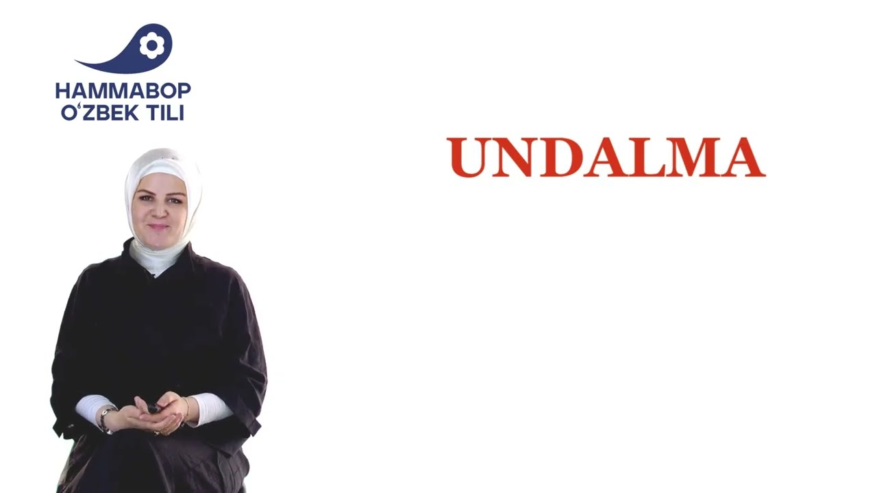 Sintaksis. Undalma