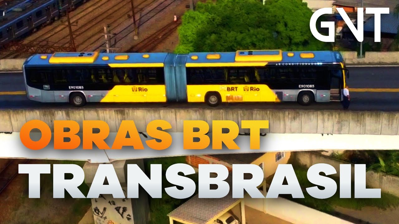 BRT Transbrasil Completo - Percorrendo a Avenida Brasil e as Obras o Sitema BRT em constru&ccedil;&atilde;ono Rio
