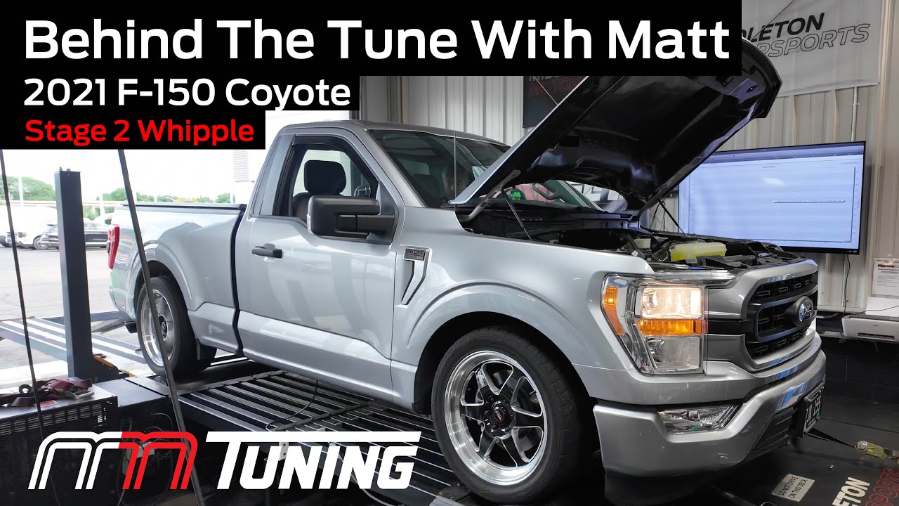 F-150 XL Coyote 2021 года | Настройка Whipple Stage 2 | За тюнингом с Мэттом // На динамометре