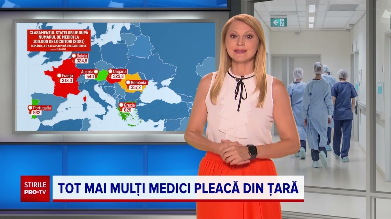 Medicii români continuă să plece peste hotare. Câți specialiști are țara noastră