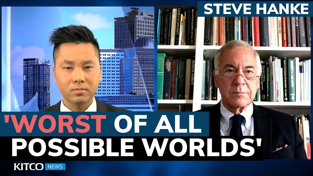 Record inflation levels are coming with no growth, 'the worst of all worlds' - Steve Hanke