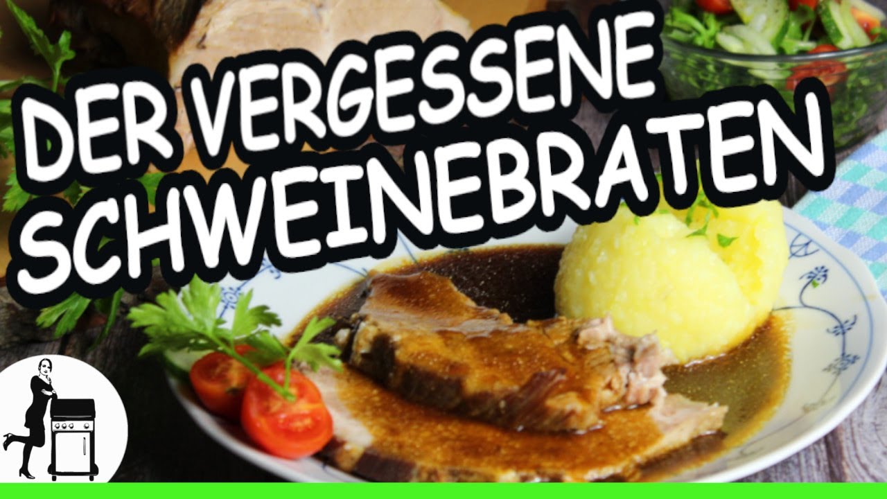 Schweinenacken im Bräter - der vergessene Schweinebraten