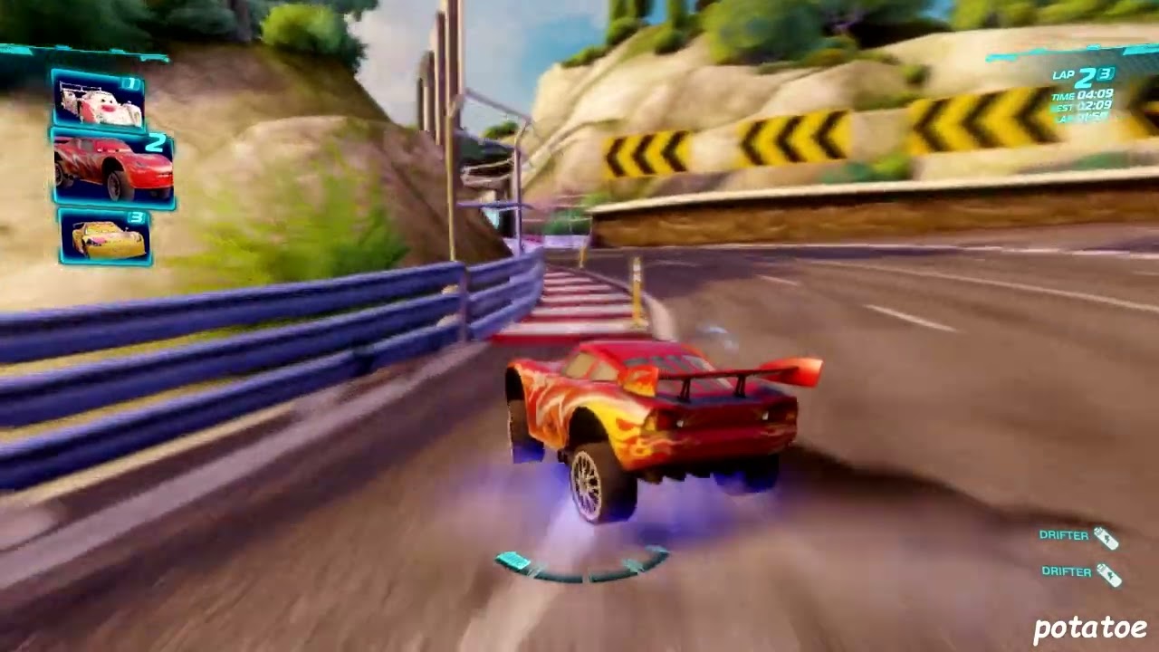 Cars 2: The Video Game | Dragon Lightning - Casino Tour | potatoe
