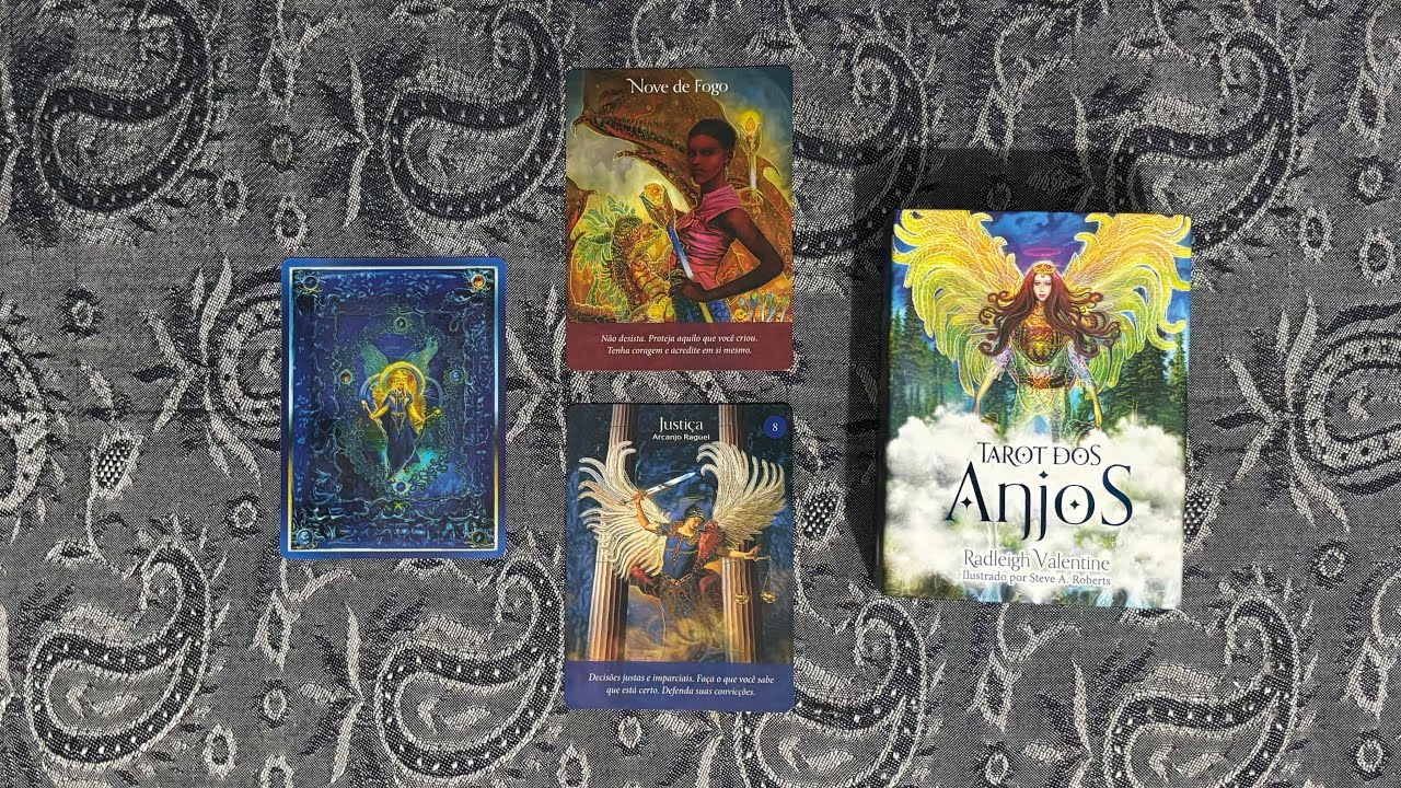 ⭐️🪬 Unboxing - Tarot Dos Anjos de Radleigh Valentine 🔮✝️
