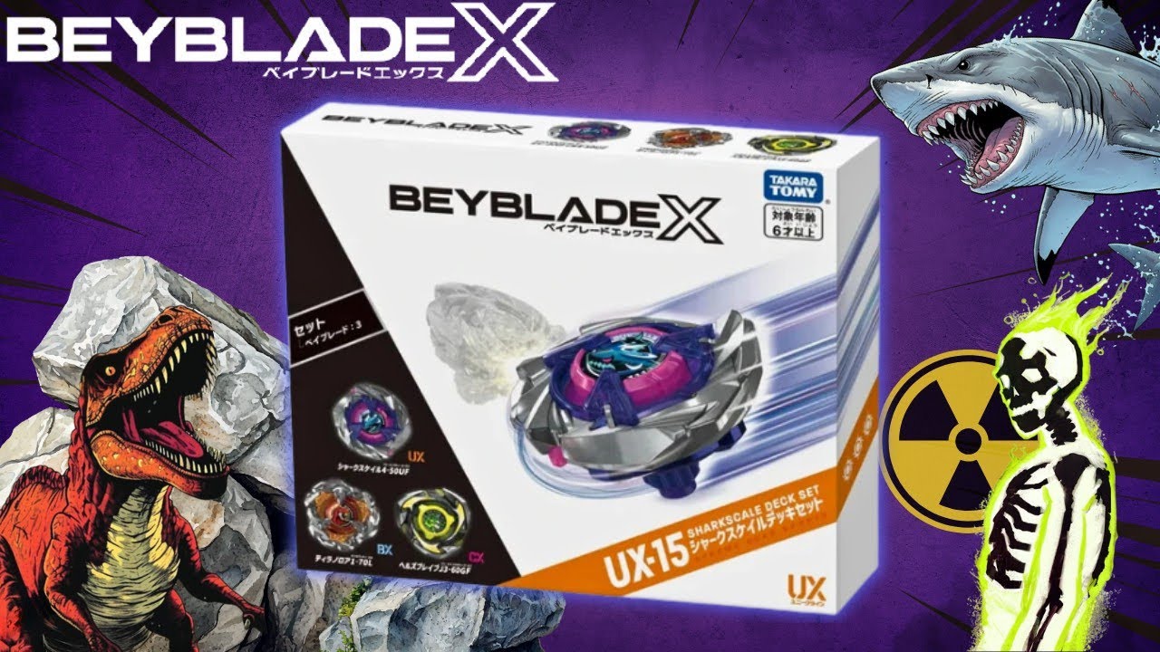 UX-15 Shark Scale; un poderoso set de ataque pero ¿Será bueno? || Video dedicado a Aáron Azmitia.