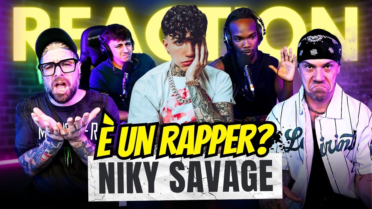 Niky Savage - Rapper ( disco completo ) | Reaction Arcade Boyz /w @itsDani