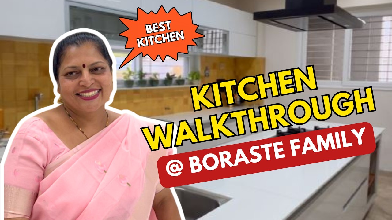 Luxury Kitchen Walkthrough | Designed for Mr. Ajay Boraste | Hachiko Kitchen Studio Nashik