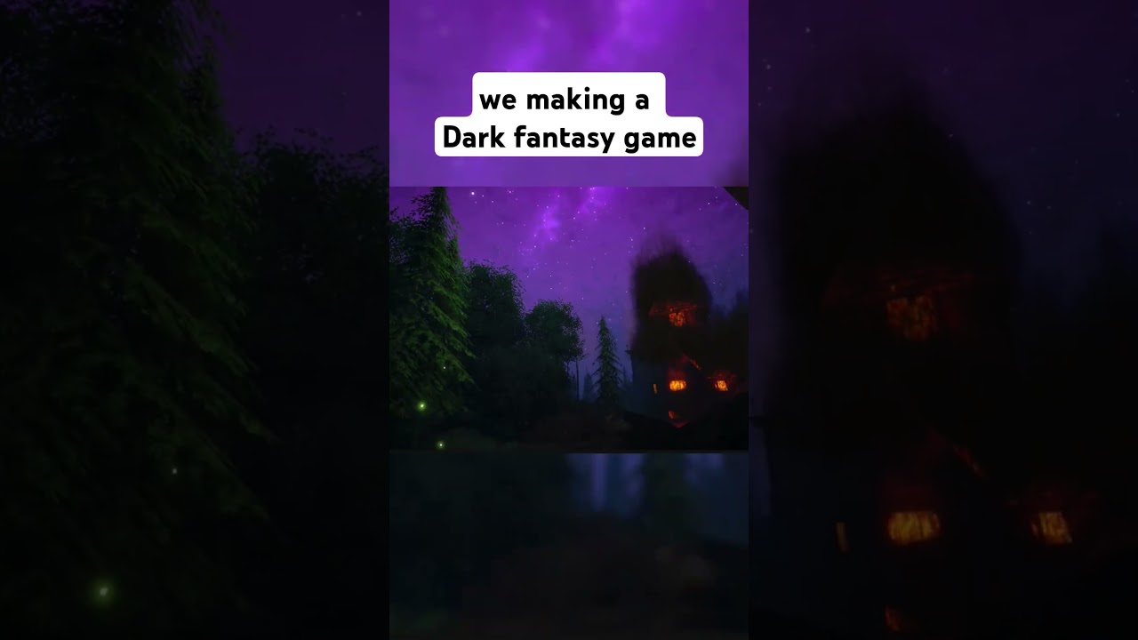 we making a dark fantasy game #darkfantasyaesthetic #darkfantasygame #morrowind #indiegame #viral