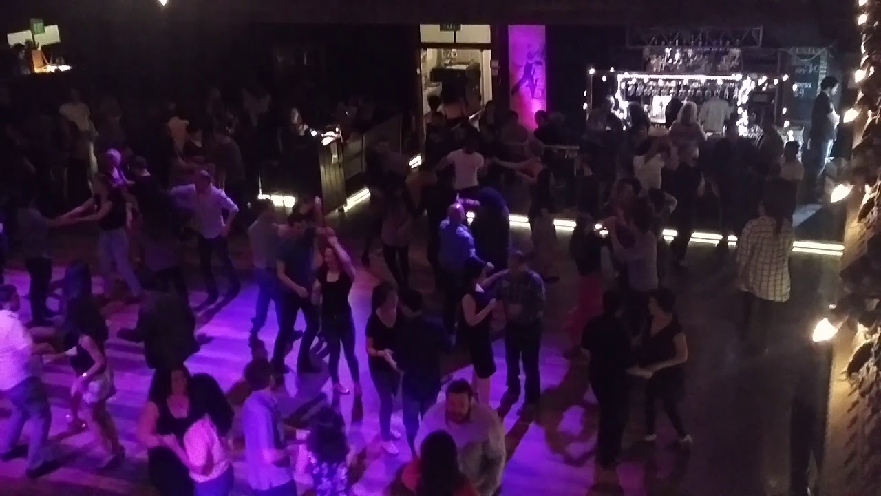 Salsa Dancing at Century Ballroom, Seattle, Washington, March 31, 2018