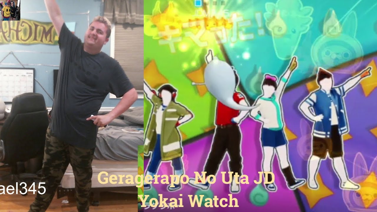 Just Dance Yo Kai Watch Geragerapō No Uta 5 stars Wii U