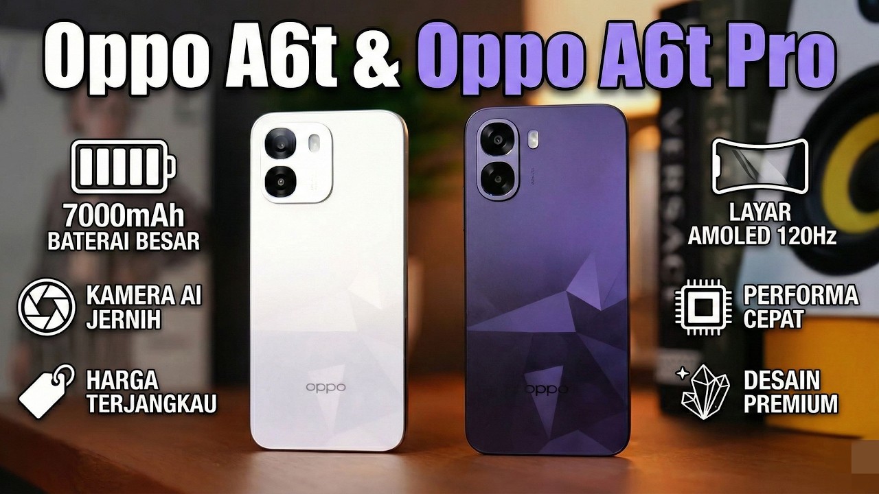 Oppo A6t & Oppo A6t Pro: 