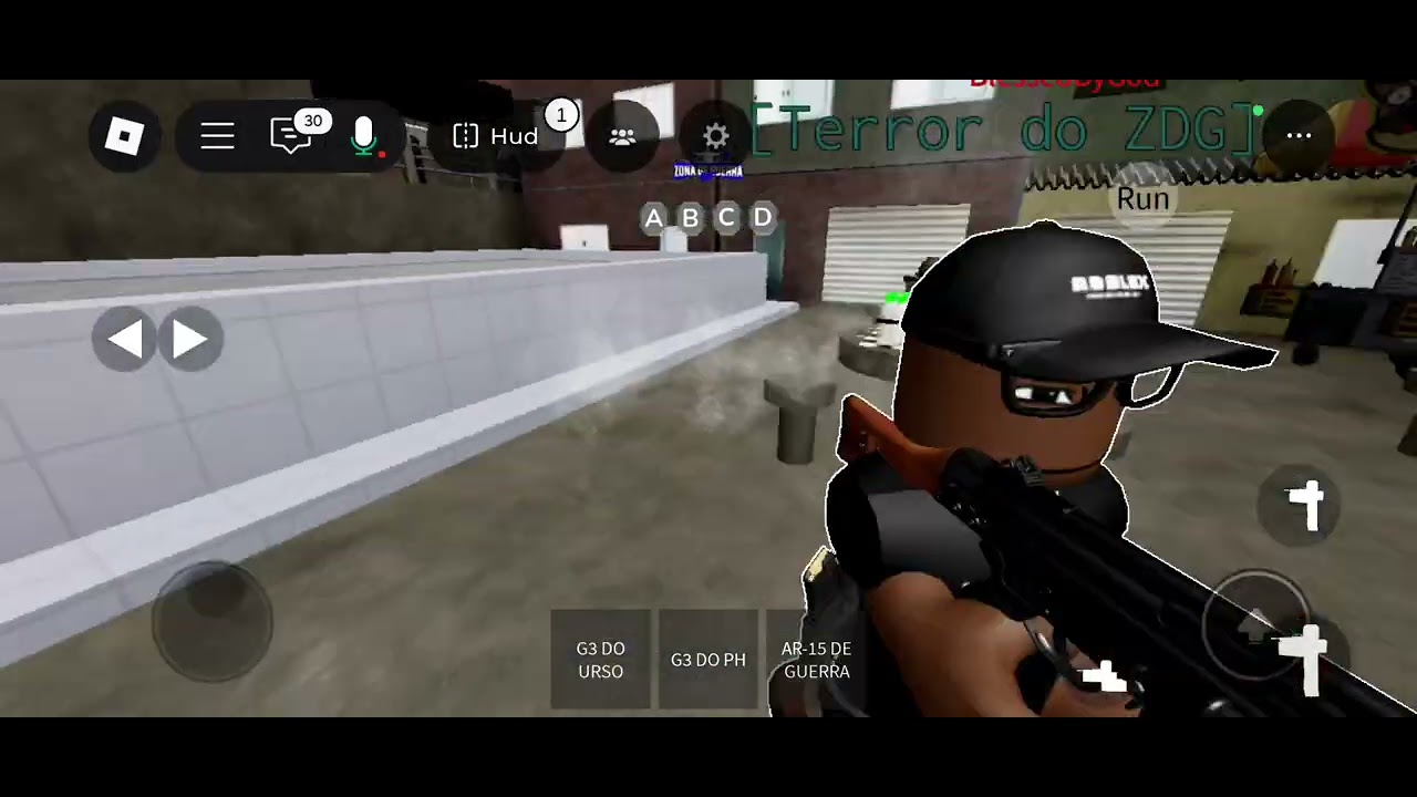 Roblox vida do crime: tropa do Pitbull avançou com os cria pra cima dos TCP. Na rlk do god
