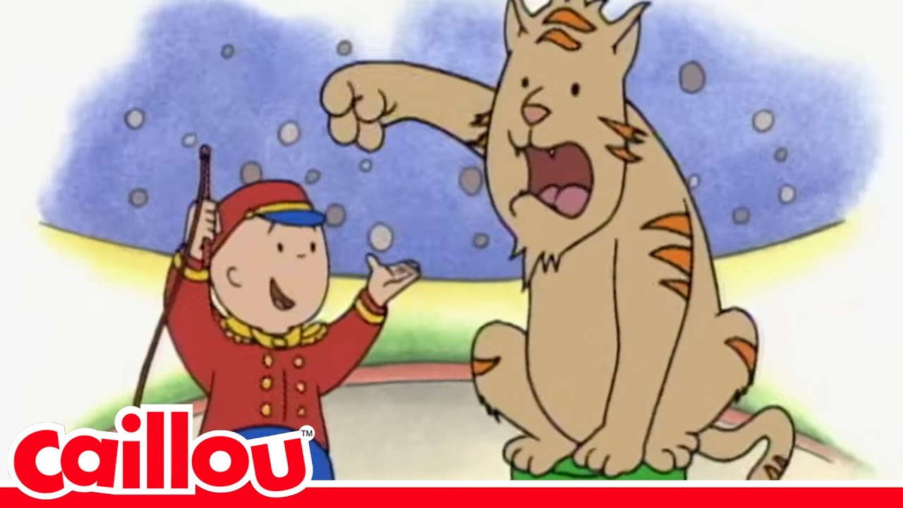 Caillou csatlakozik a cirkuszhoz | Caillou Magyarul | Rajzfilmek gyerekeknek