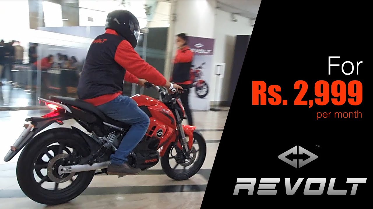 Revolt RV300 electric bike for Rs  2999 per month, plus RV400