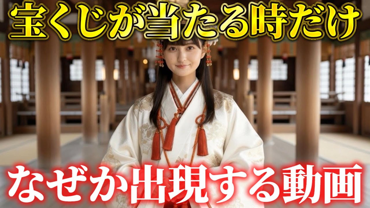 ※5秒以内に見れた方限定　なぜか突然、宝くじが当たります。恐ろしいほど金運が上昇し、もうお金に困らなくなる　【白蛇弁財天】
