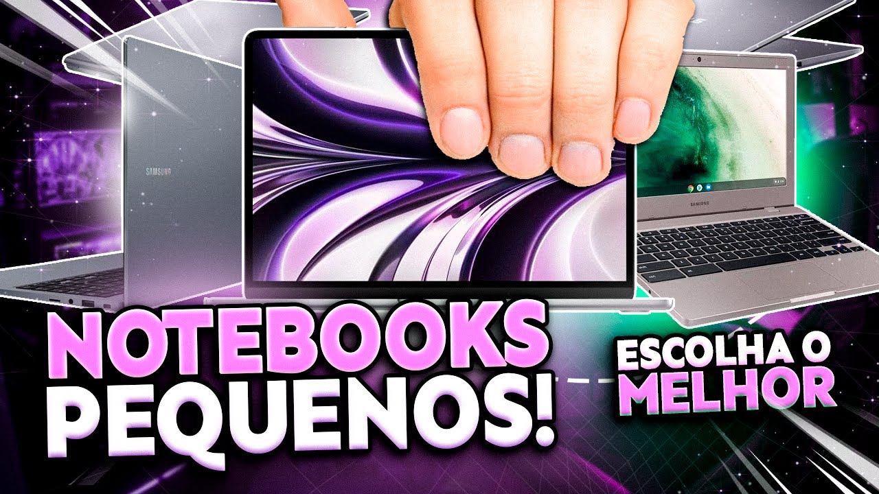 TOP 7 MELHORES NOTEBOOKS PEQUENOS em 2025 (Confira o Melhor Notebook Pequeno)