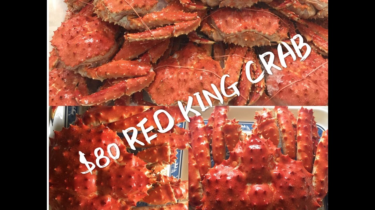 $80 Alaskan Red King Crab