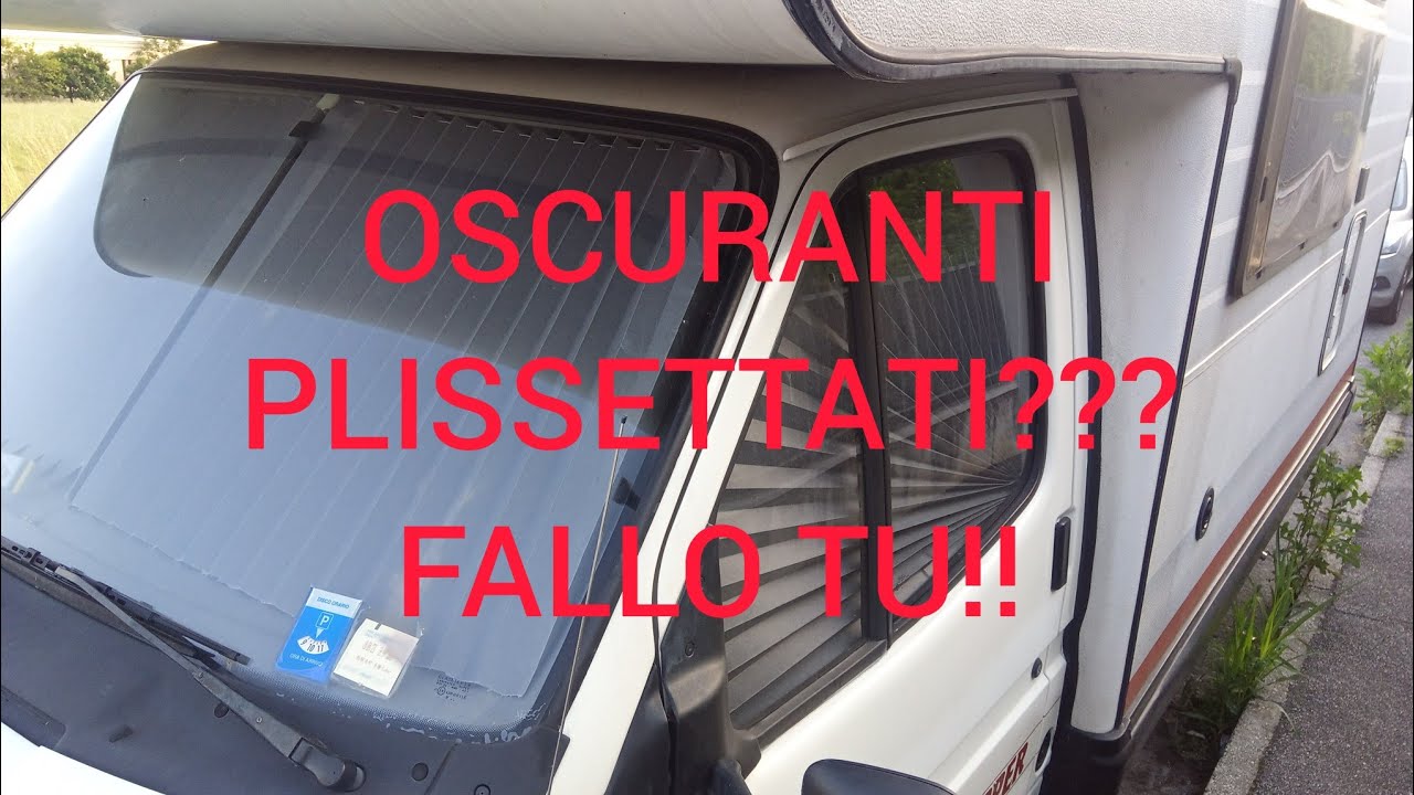oscuranti plissettati