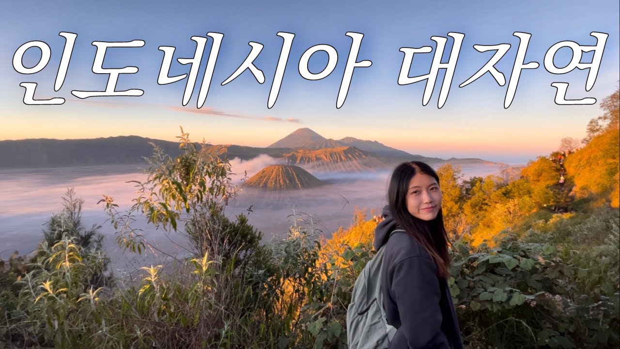 🇮🇩10년만에 다시 온 브로모 화산 [부부 세계여행 인도네시아 ep19]