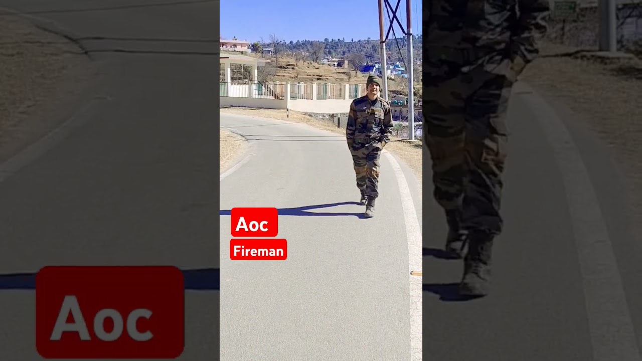 Aoc Fireman job Profile #aoc #army #aocfireman #indianarmy #armylover #firemanbharti#fireman#bharti