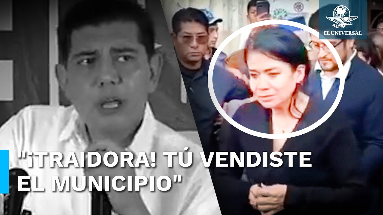 Abuchean a exalcaldesa de Chilpacingo en funeral de Alejandro Arcos: 