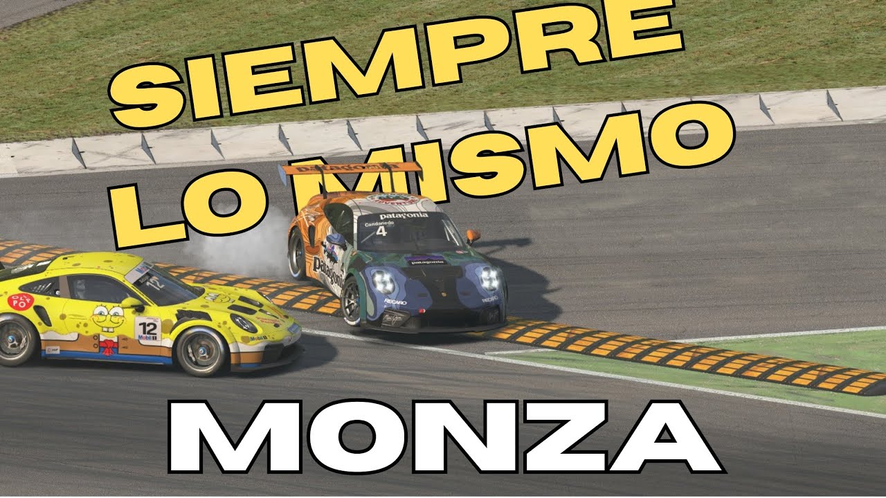 Cuando todo sale mal en Monza | Porsche Cup iRacing