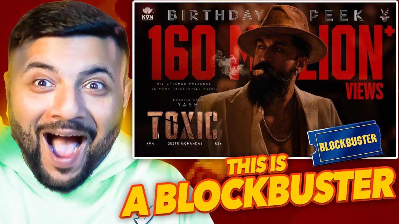A Pakistani Reacts to Toxic: Birthday Peek | Rocking Star Yash First Look 🔥