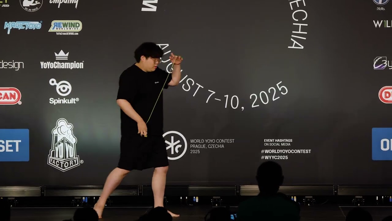 1st Place – Dongyoung Kim – 3A Preliminary Freestyle – World YoYo Contest 2025