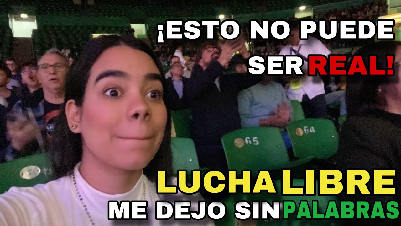 Cubana🇨🇺ENLOQUECE 🤪con la LUCHA LIBRE MEXICANA 🇲🇽 ¡Los MEXICANOS si GOZAN y VIVEN!
