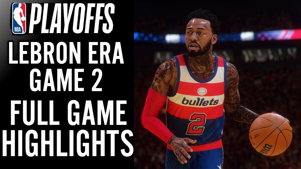Heat vs wizards | Game 2 Playoffs (LeBron Era) | NBA 2K26 Highlights”