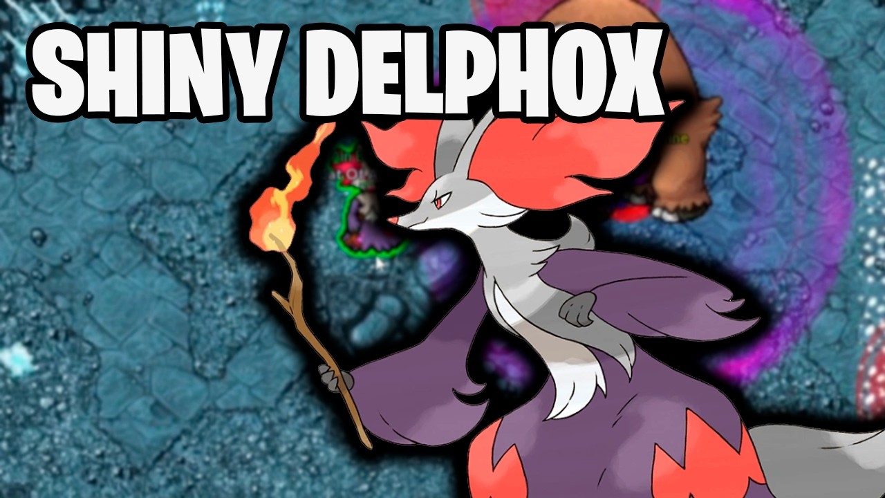 FUI TESTAR A SHINY DELPHOX NO MD 600… E O INESPERADO ACONTECEU!