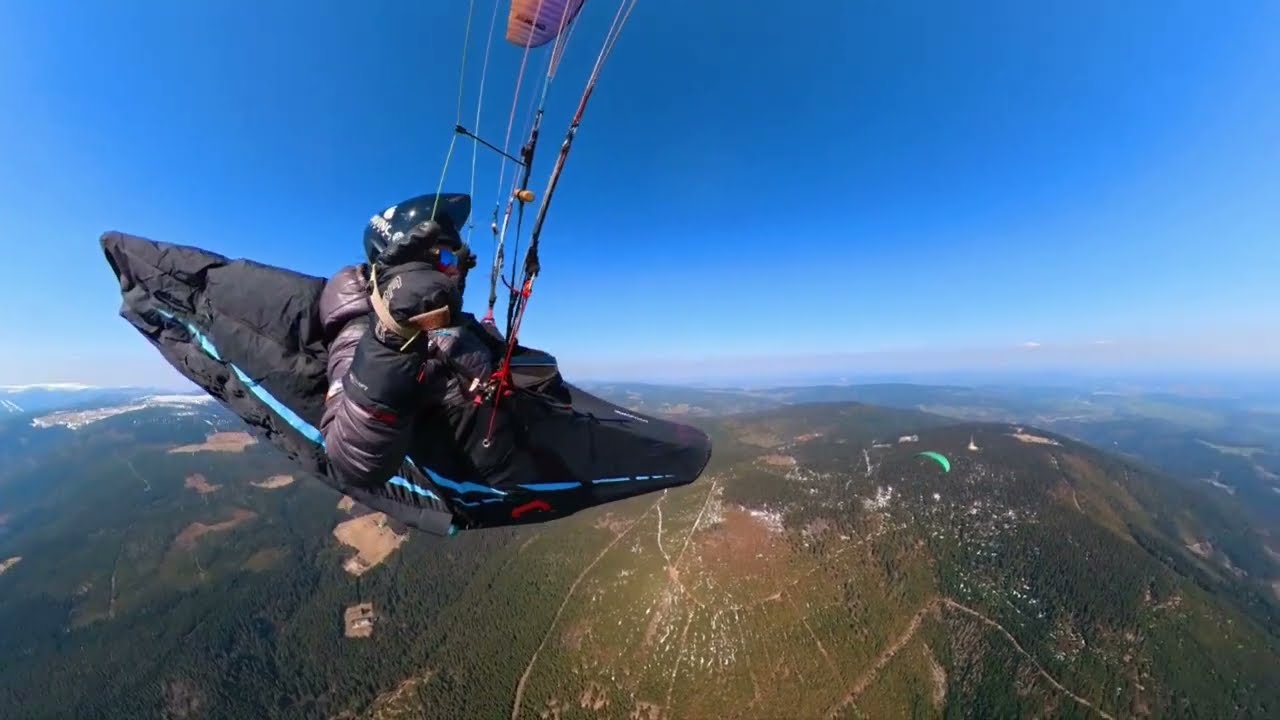 Paragliding Seminarium Karkonosze Kwiecień 2023. Srebrna Góra & Cerna Hora