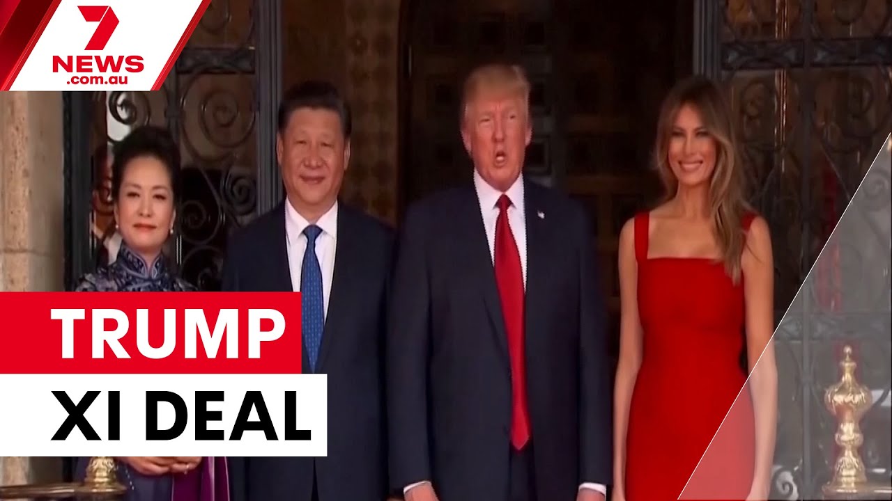 Trump confident of China trade deal with Xi | 7NEWS