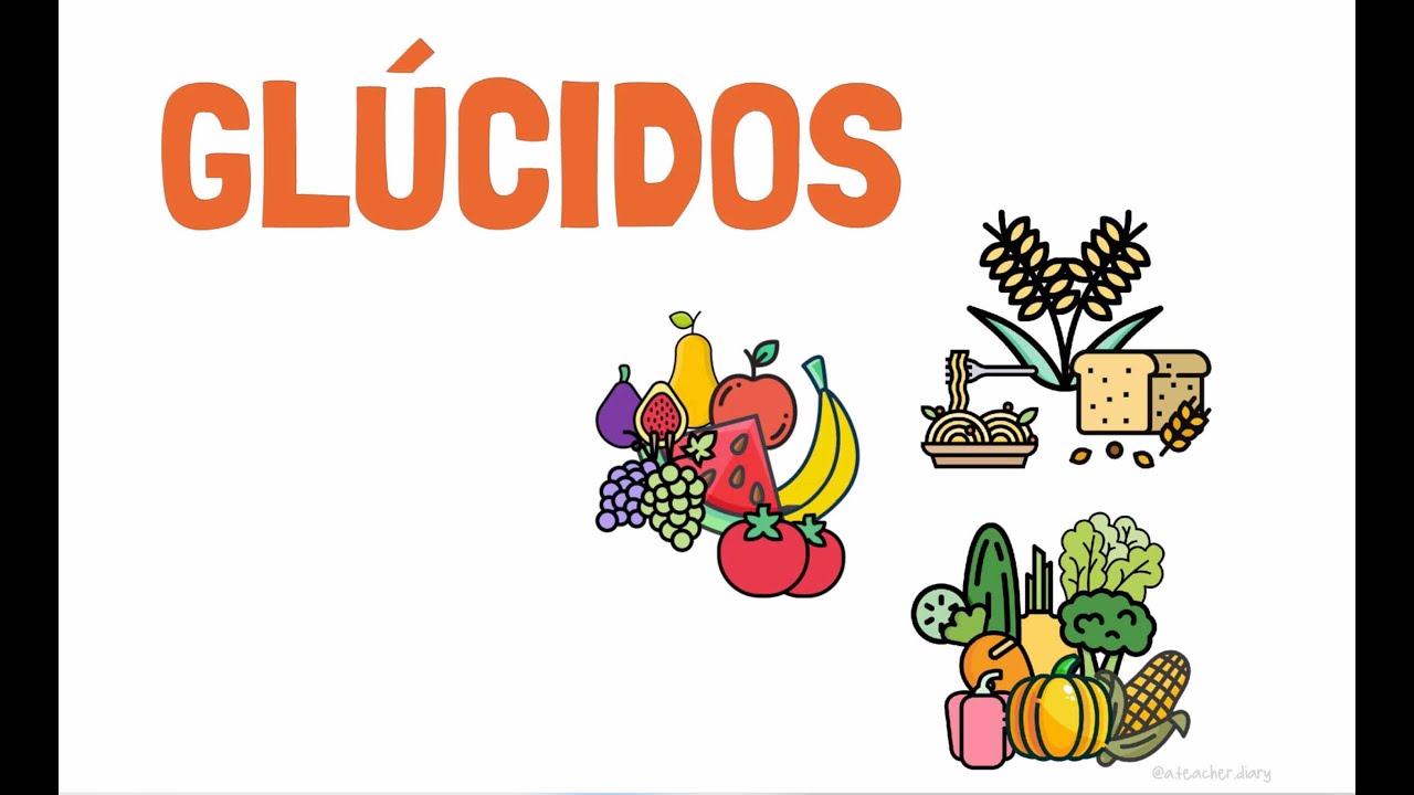 GL&Uacute;CIDOS / CARBOHIDRATOS (insulina y consecuencias). Explicaci&oacute;n B&Aacute;SICA para ni&ntilde;os/as. Primaria