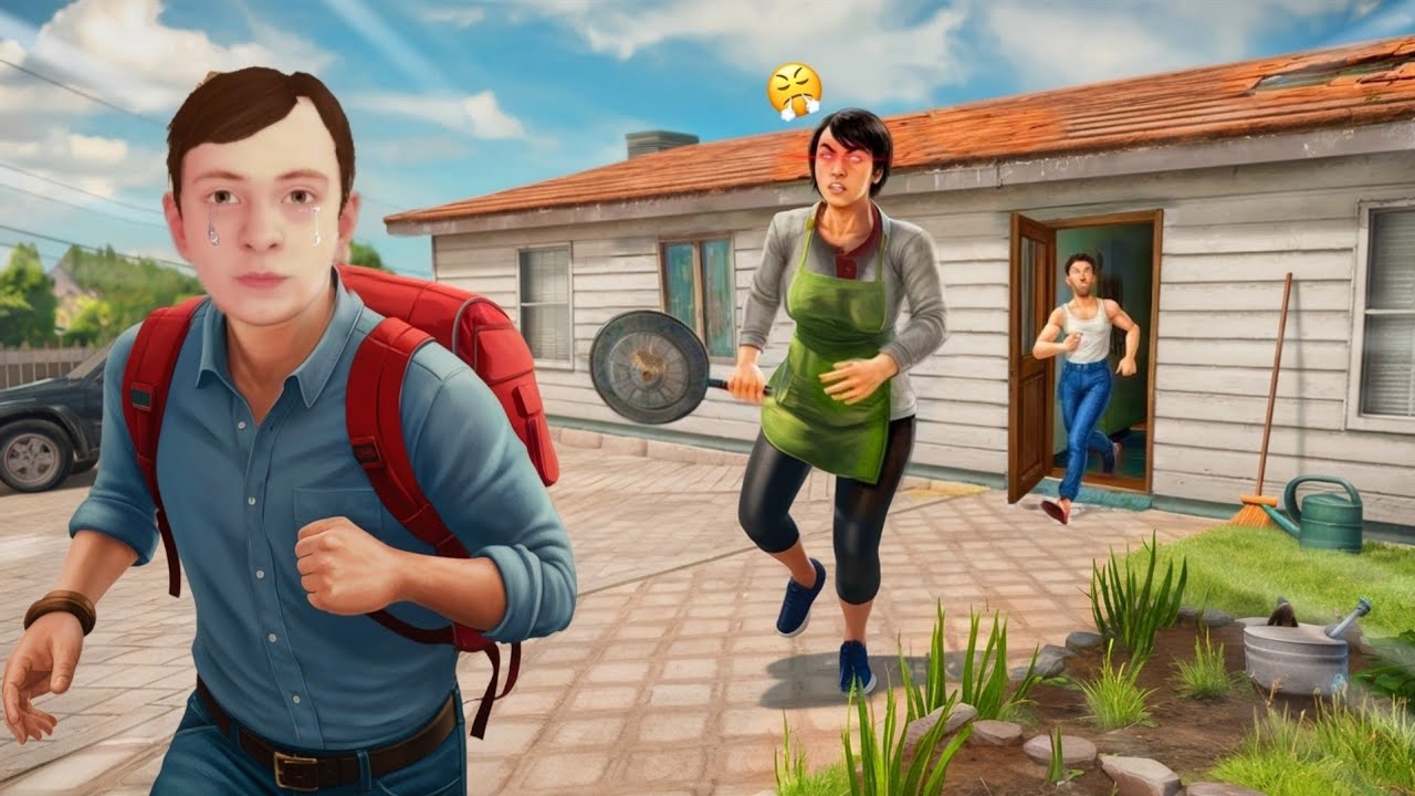 ESCAPE FROM EVIL PARENTS in Schoolboy Runaway
