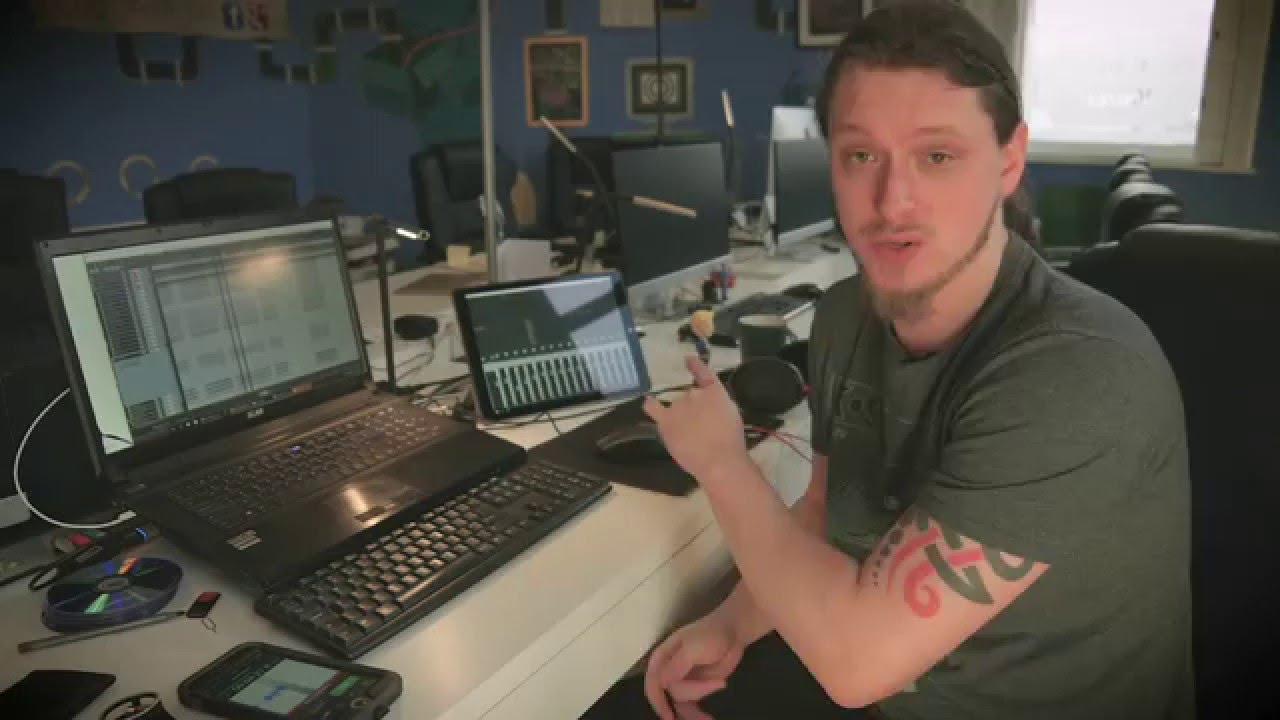 iPad Pro in serious Audio Production Part 1 - As a Second Screen