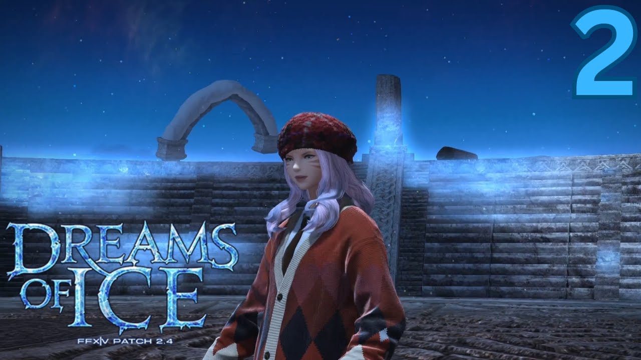 FULL EXPLORATION🌟Final Fantasy XIV🔷2.4 Dreams of Ice | Shiva❤️Red Mage